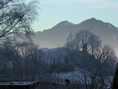 Blick auf den Fläscherberg